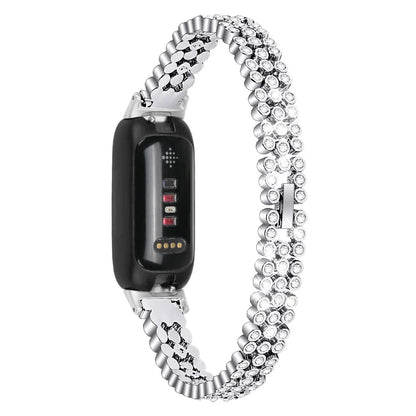 Fitbit Inspire 3 Metal Strap - Elegant Bling Design Bracelet BandsCo Straps