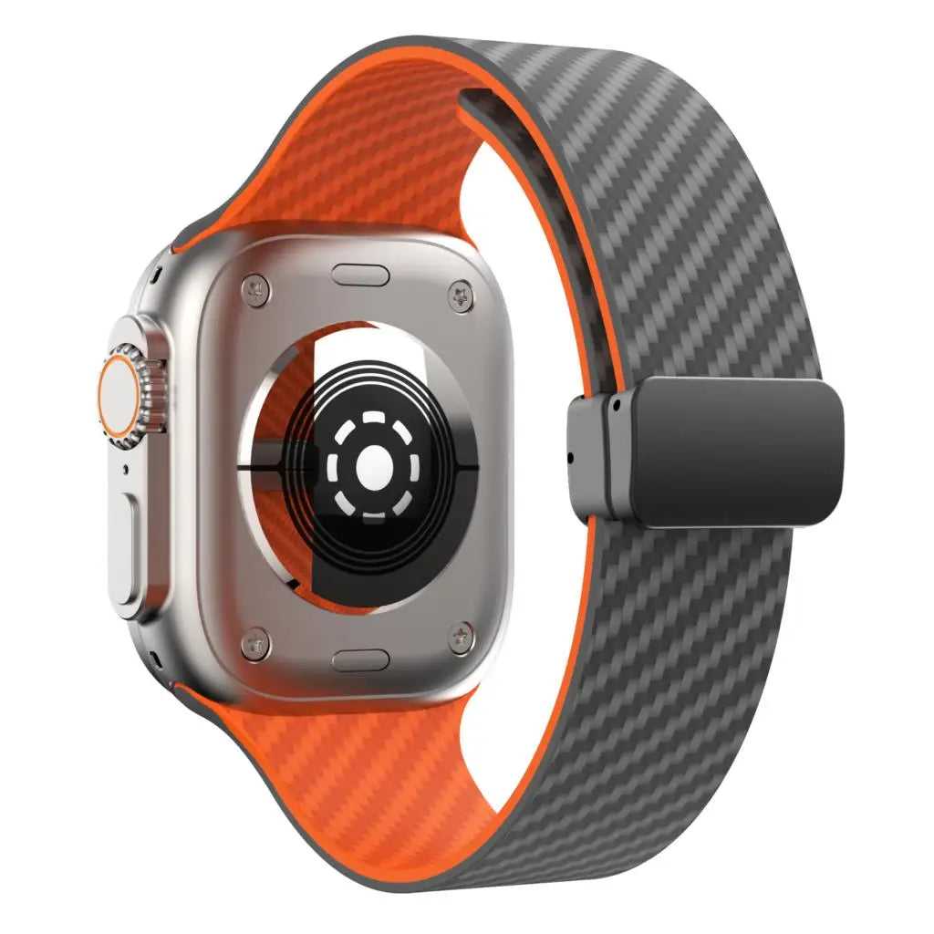Apple Watch Silicone Strap - Magnetic Buckle, Durable Design BandsCo Straps