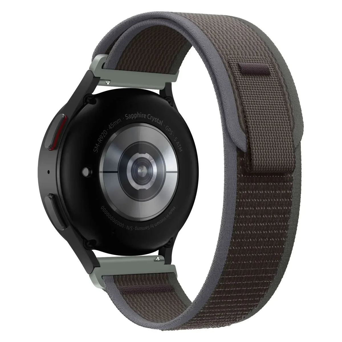 Polar Nylon Trail Loop Watch Band with Pull Tab BandsCo Straps