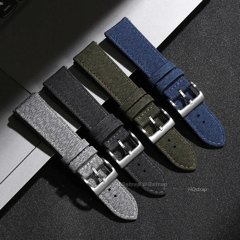 Amazfit Sailcloth Nylon Watch Band Waterproof Quick Release Strap BandsCo Straps