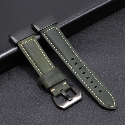 Garmin Genuine Leather Band - Stylish and Durable BandsCo Straps