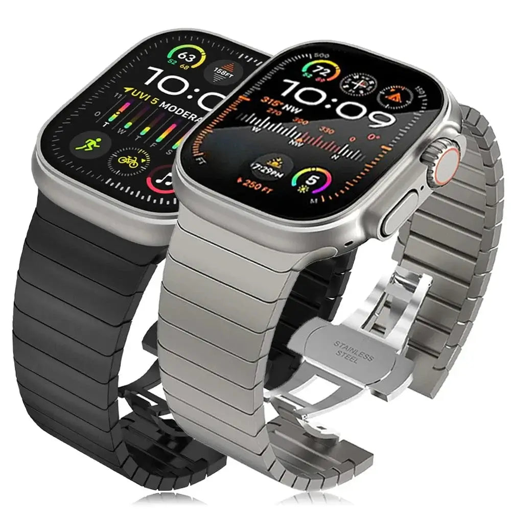 Stainless Steel Apple Watch Band - Stylish Durable Design BandsCo Straps