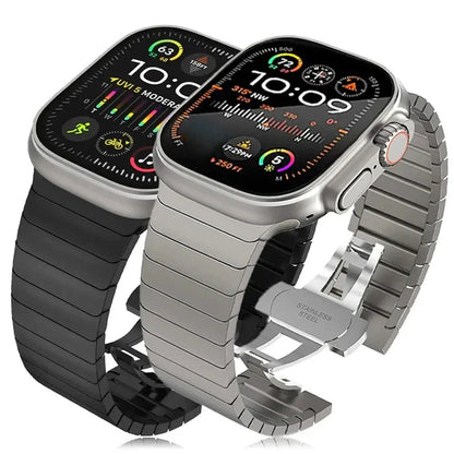 Stainless Steel Apple Watch Band - Stylish Durable Design BandsCo Straps