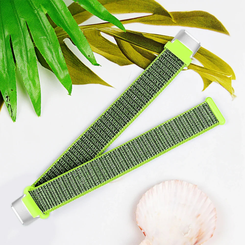 Fitbit Luxe Nylon Band - Elastic, Comfortable, Stylish Strap BandsCo Straps