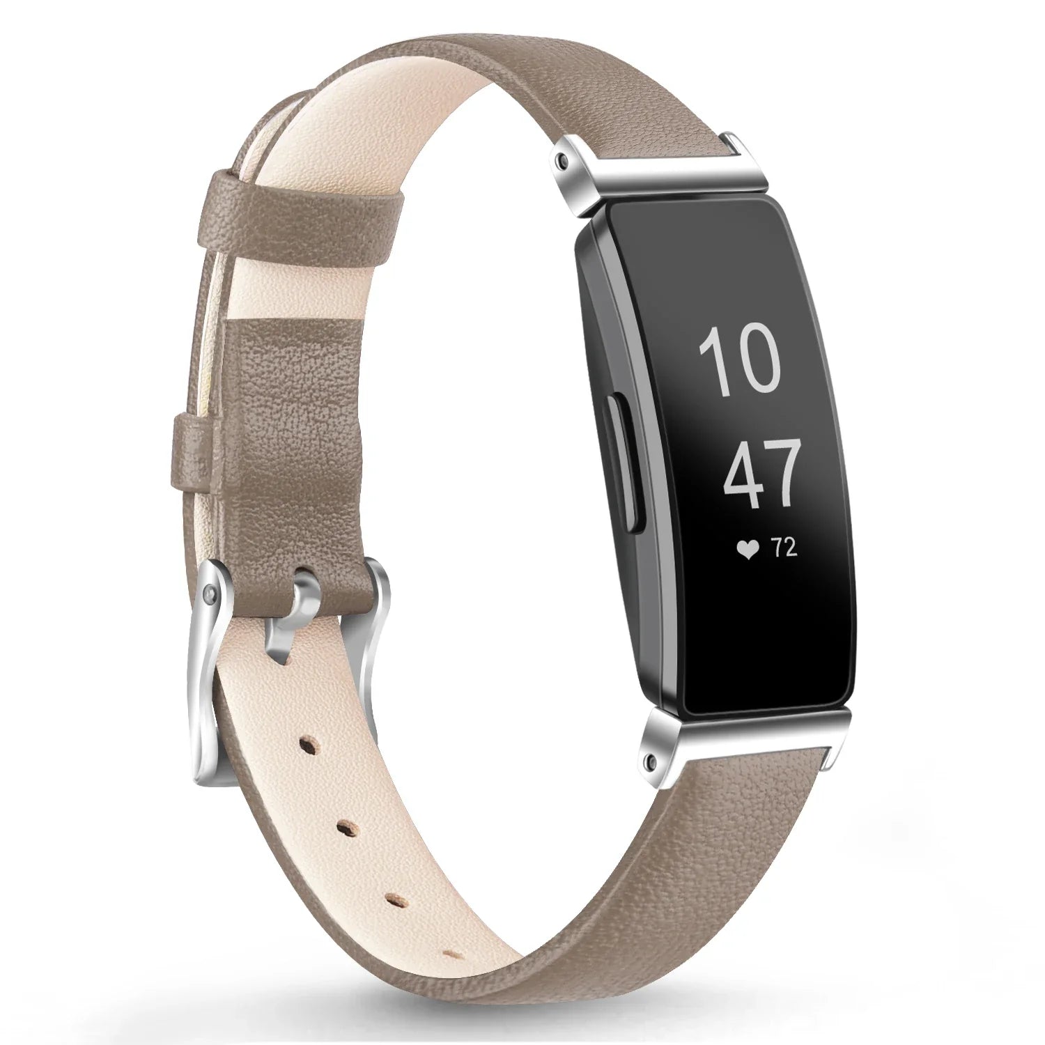Fitbit Inspire 2, 1, HR Leather Strap - Premium Comfortable Band BandsCo Straps