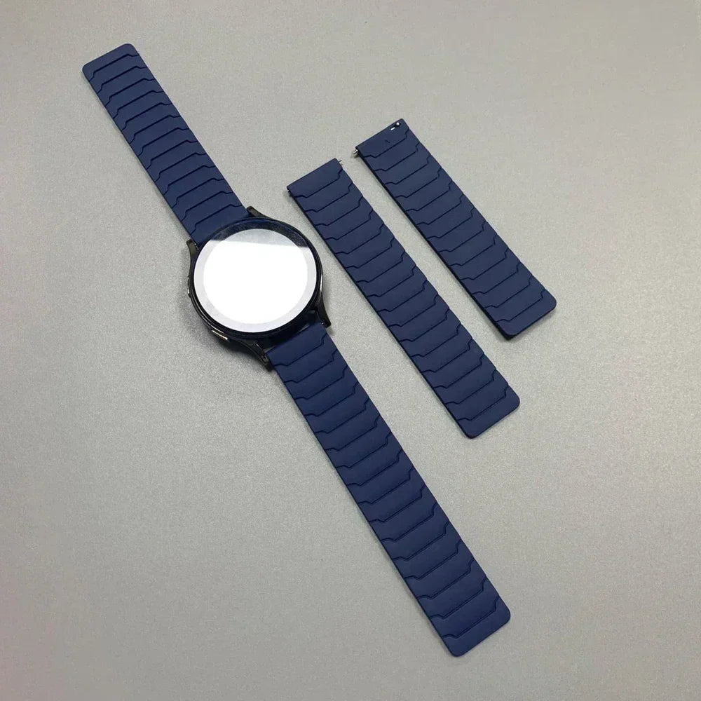 OnePlus Smartwatch Bands, Magnetic Silicone Loop Sport Watch Band Strap BandsCo Straps