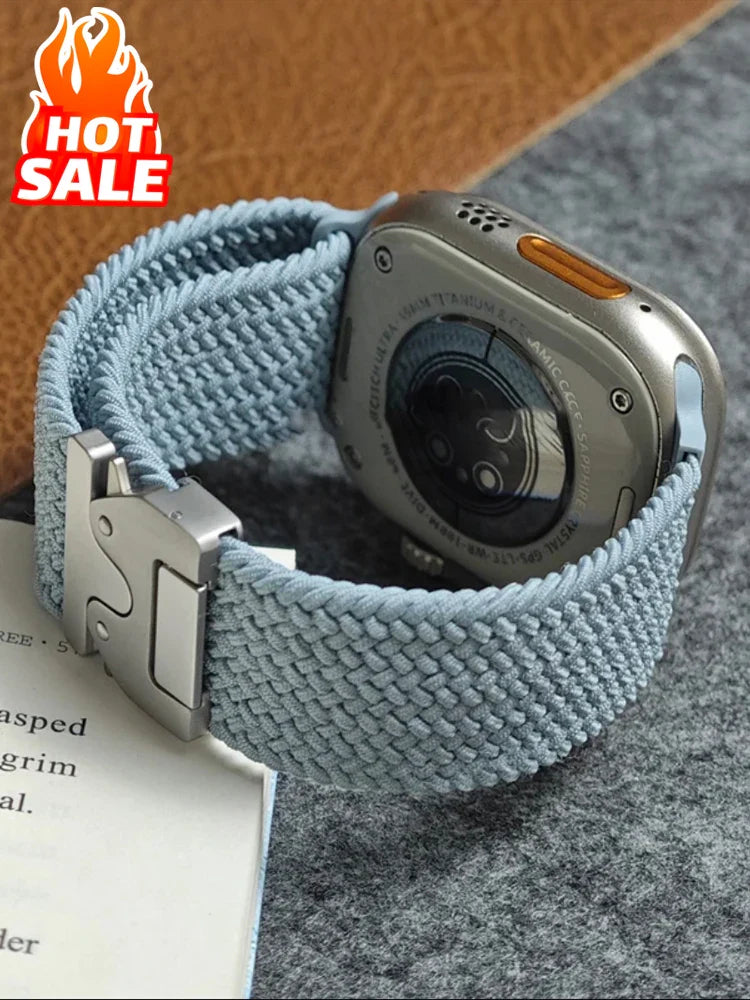 Apple Watch Parachute Strap - Braided Nylon, Breathable BandsCo Straps