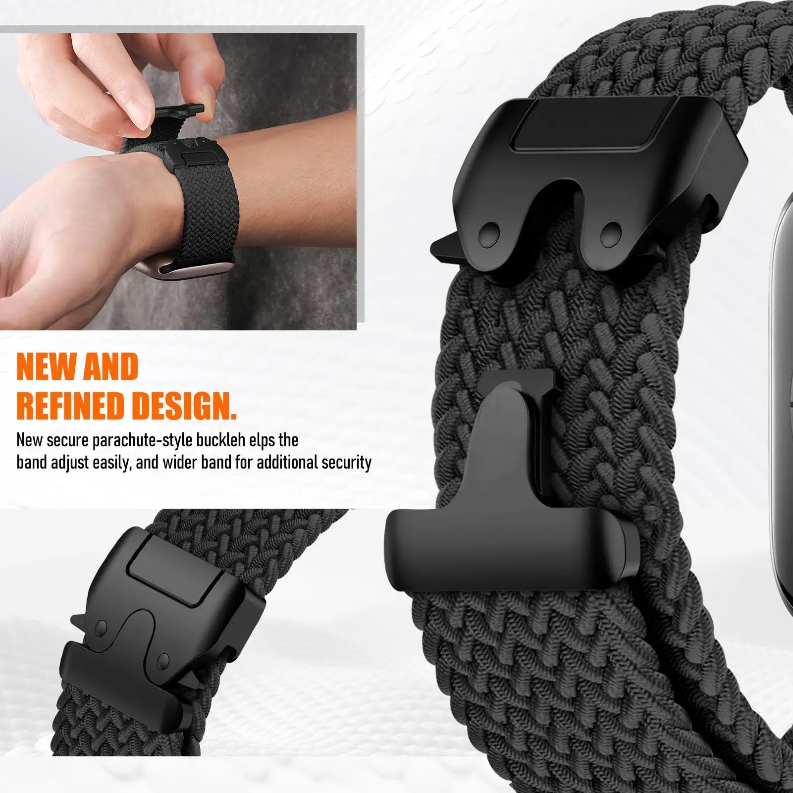 Apple Watch Parachute Strap - Braided Nylon, Breathable BandsCo Straps