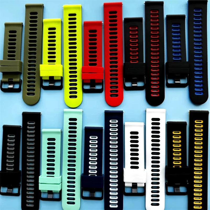 COROS Silicone Watch Band - Unisex Replacement Strap For Smartwatch BandsCo Straps