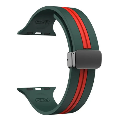 Apple Watch Silicone Strap - Durable Magnetic Closure Design BandsCo Straps