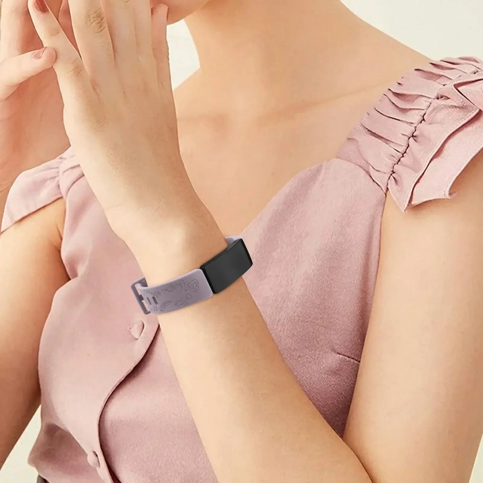 Fitbit Inspire 3 Silicone Band with Designs – Stylish Patterned Strap BandsCo Straps