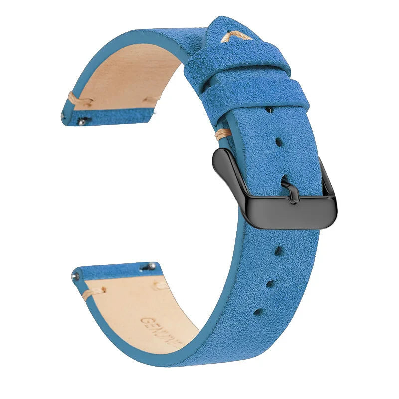 Polar Leather Watch Band Quick Release Genuine Cowhide Unisex BandsCo Straps