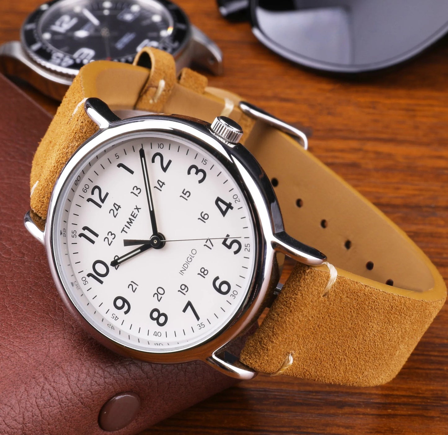 Polar Leather Watch Band Quick Release Genuine Cowhide Unisex BandsCo Straps