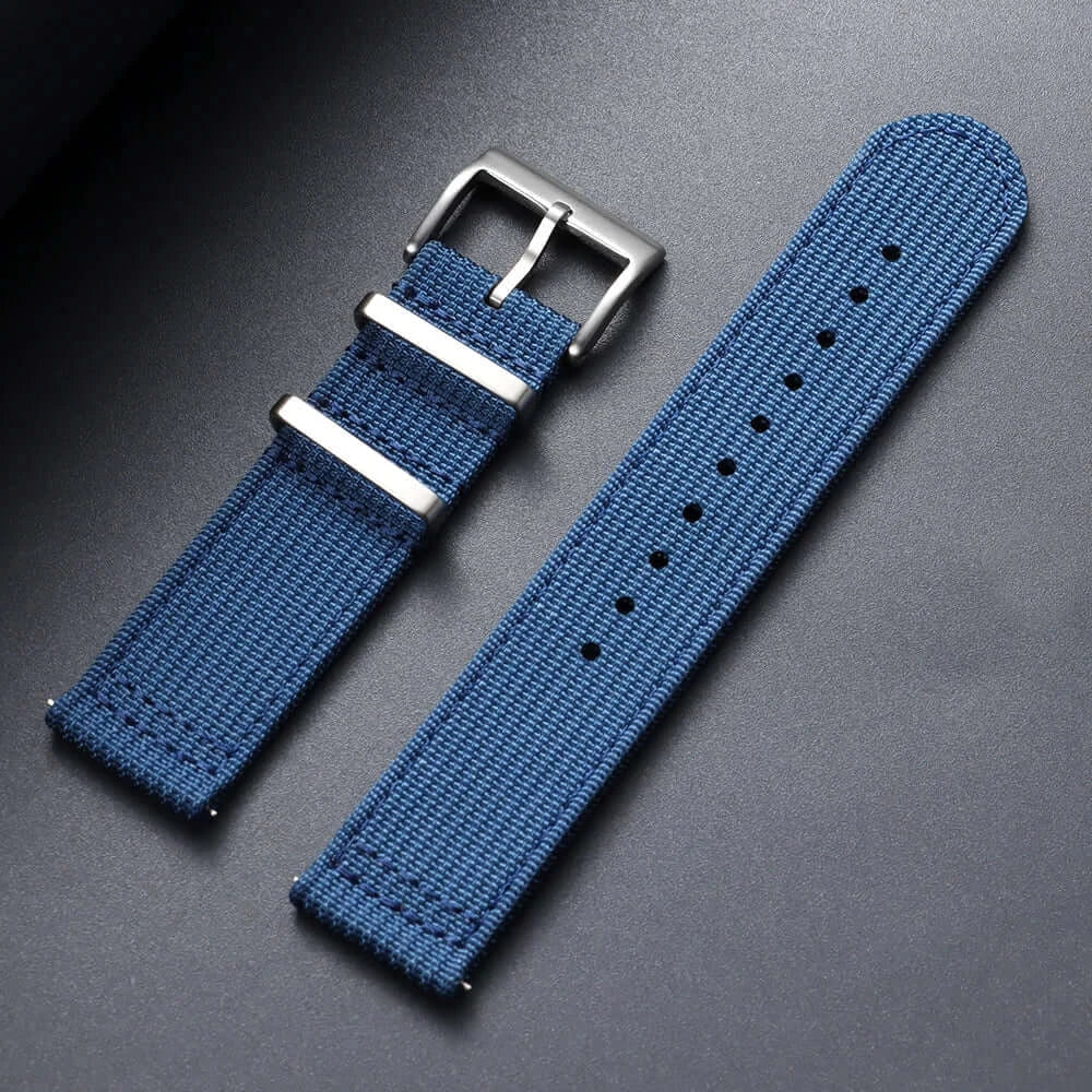 Amazfit Nylon Ribbed Watch Band Quick Release Sport Strap For Smartwatch BandsCo Straps