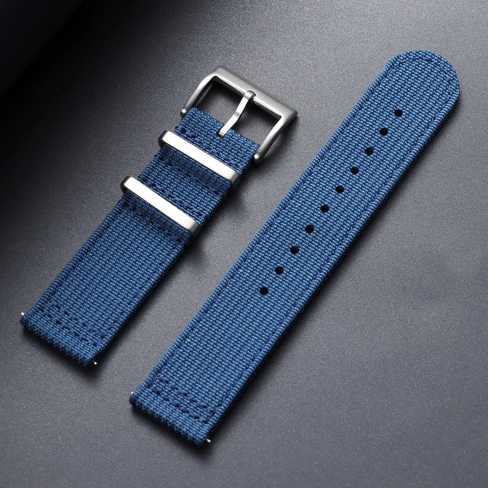 Polar Ribbed Nylon Watch Band - Quick Release Strap For Polar Watches BandsCo Straps