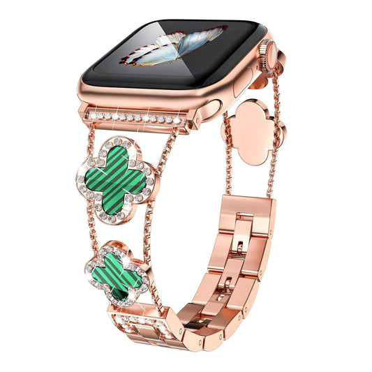 Apple Watch Diamond Metal Band - Elegant Stainless Steel Strap BandsCo Straps