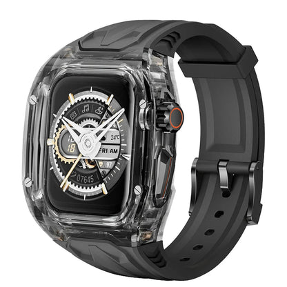 Apple Watch Transparent Rubber Strap and Case Kit - Versatile BandsCo Straps