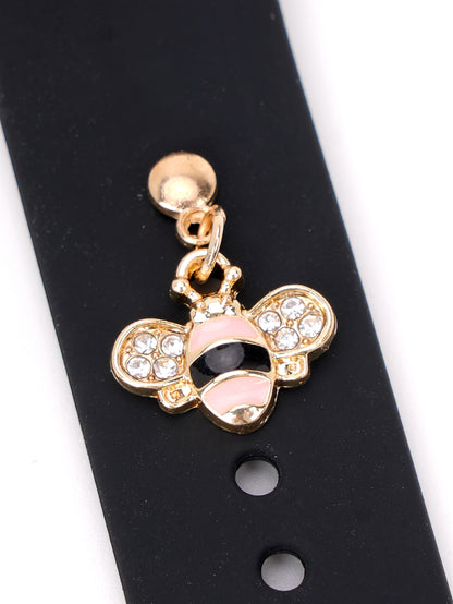 Cute Bee Pendant Charm for Watch Straps  Decorative Jewelry Accessories