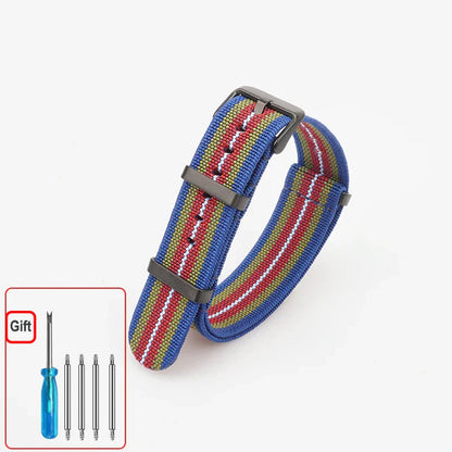 Amazfit Nylon Watch Band NATO Strap Waterproof Washable Elastic BandsCo Straps