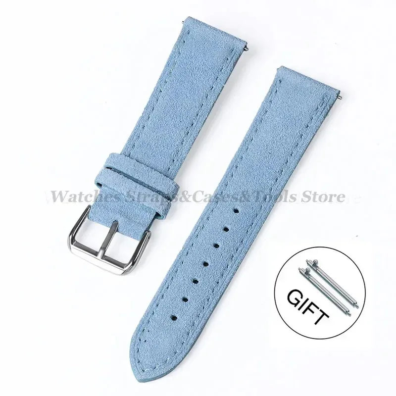 COROS Suede Leather Watch Band for COROS Smartwatch Unisex Comfort Strap BandsCo Straps