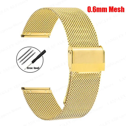 Huawei Watch Milanese Steel Mesh Band - Stylish and Durable BandsCo Straps