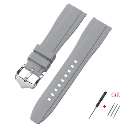 Polar Silicone Watch Band For Polar Smartwatch, Curved End, Unisex, Waterproof BandsCo Straps