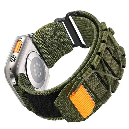 Apple Watch Nylon Strap - Tactical Loop Band for Series 8 7 6 BandsCo Straps