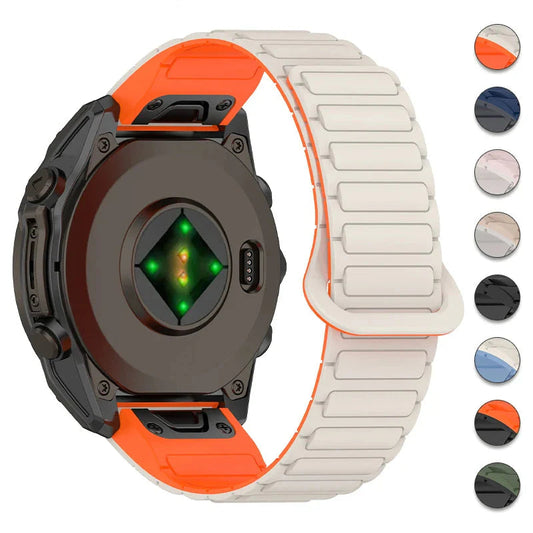 Garmin Fenix Silicone Magnetic Strap - Versatile & Comfortable BandsCo Straps