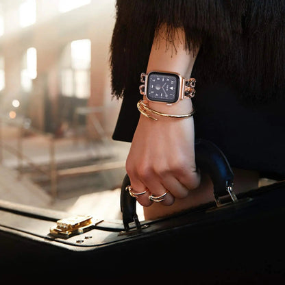 Apple Watch Stainless Steel Strap - Luxury Chain Design BandsCo Straps
