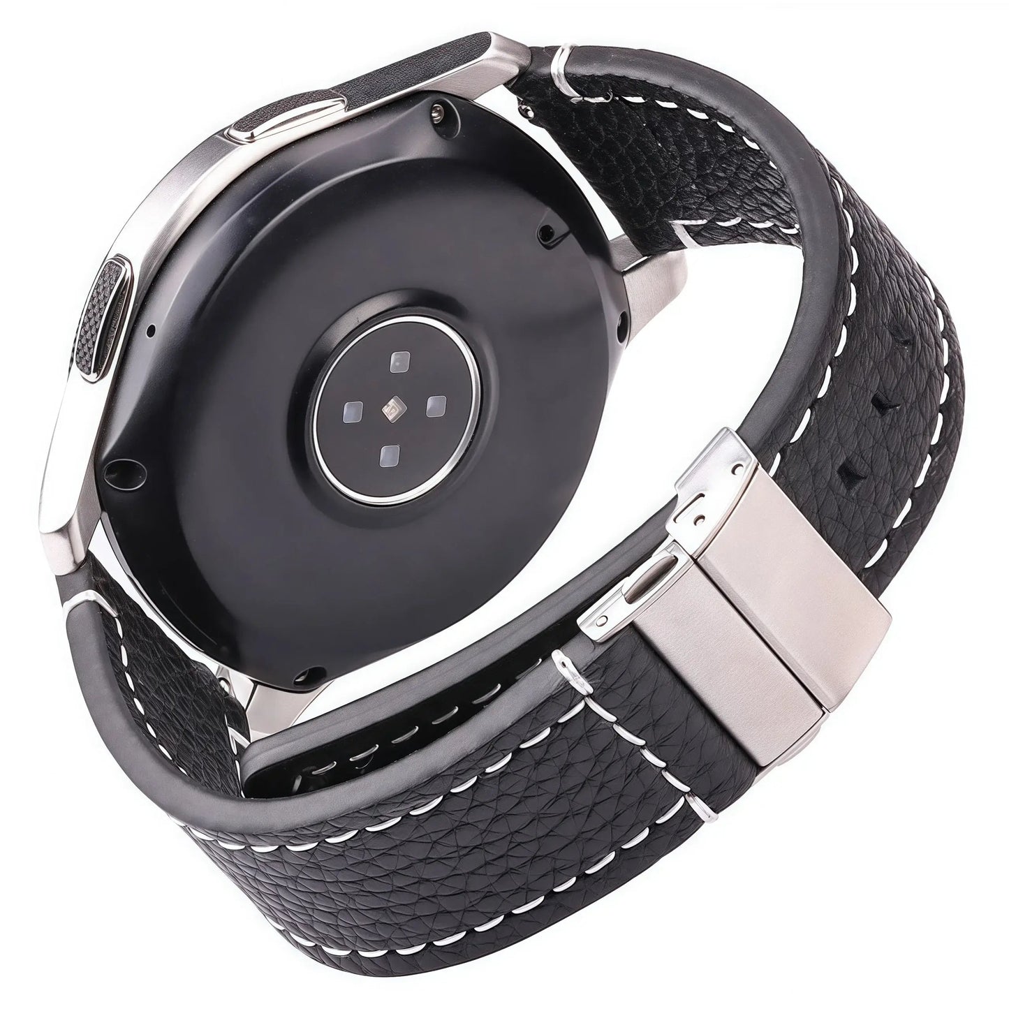 Amazfit Leather Watch Bands Genuine Cowhide Replacement Strap for Smartwatch BandsCo Straps