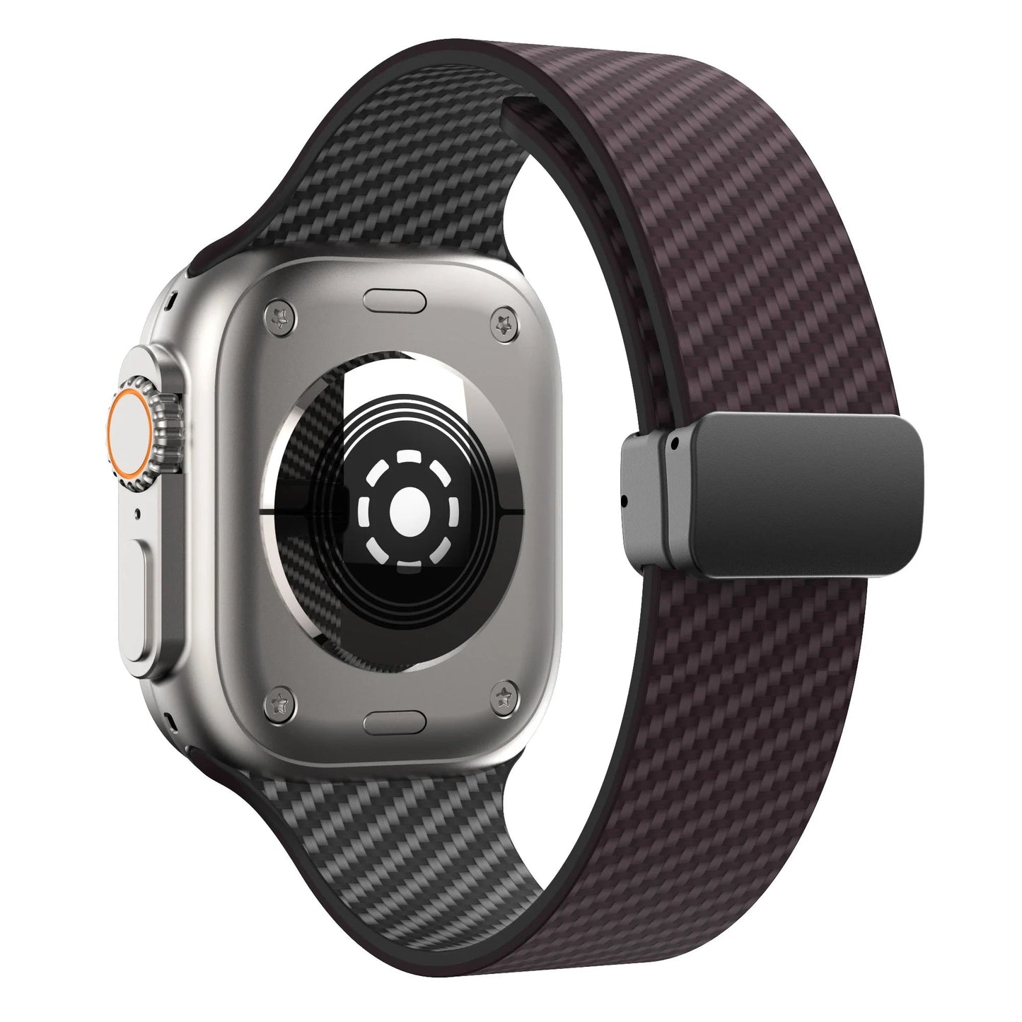 Apple Watch Silicone Strap - Magnetic Buckle, Durable Design BandsCo Straps