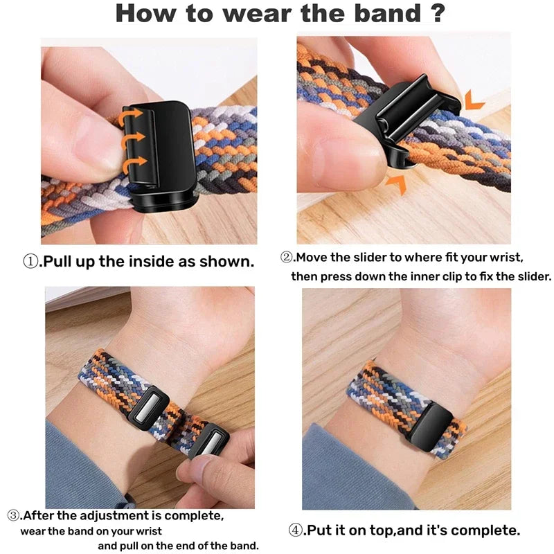 Apple Watch Nylon Band - Braided, Comfortable, Versatile BandsCo Straps