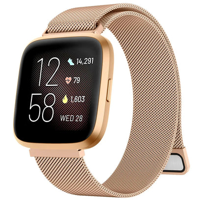 Fitbit Versa & Sense Metal Band - Premium Steel Strap BandsCo Straps