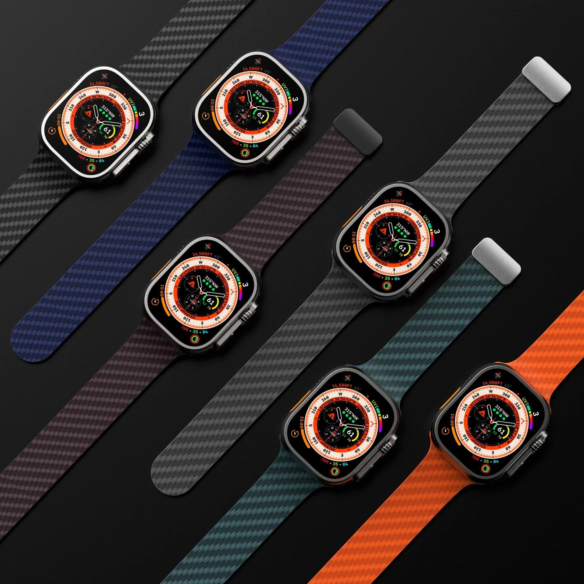 Apple Watch Silicone Strap - Magnetic Buckle, Durable Design BandsCo Straps