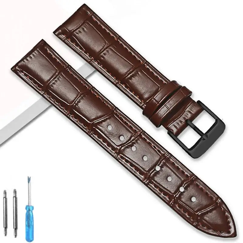 Suunto Genuine Leather Watch Band - Classic Style Upgrade BandsCo Straps