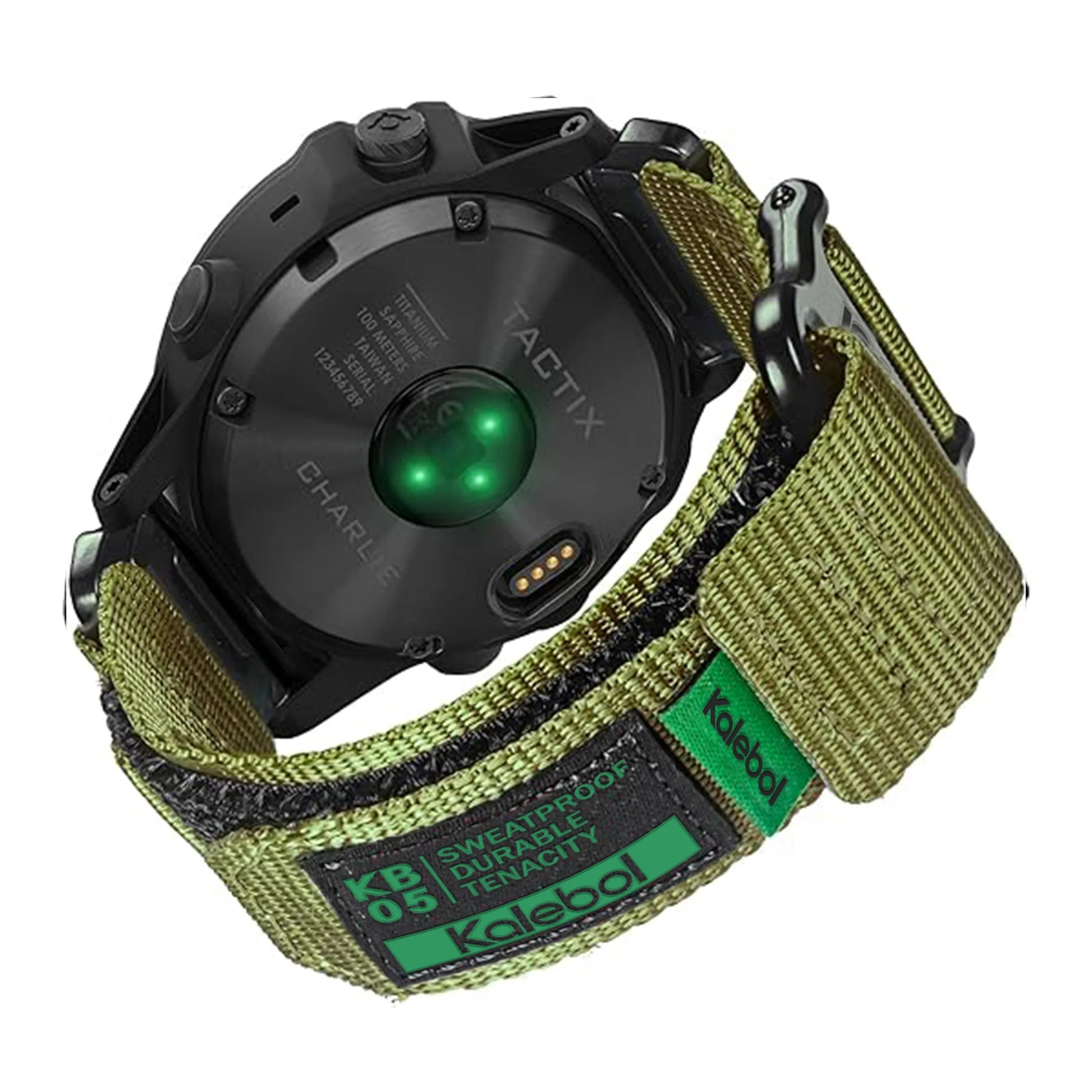 Garmin Nylon Loop Strap - Breathable Tactical Sports Band BandsCo Straps