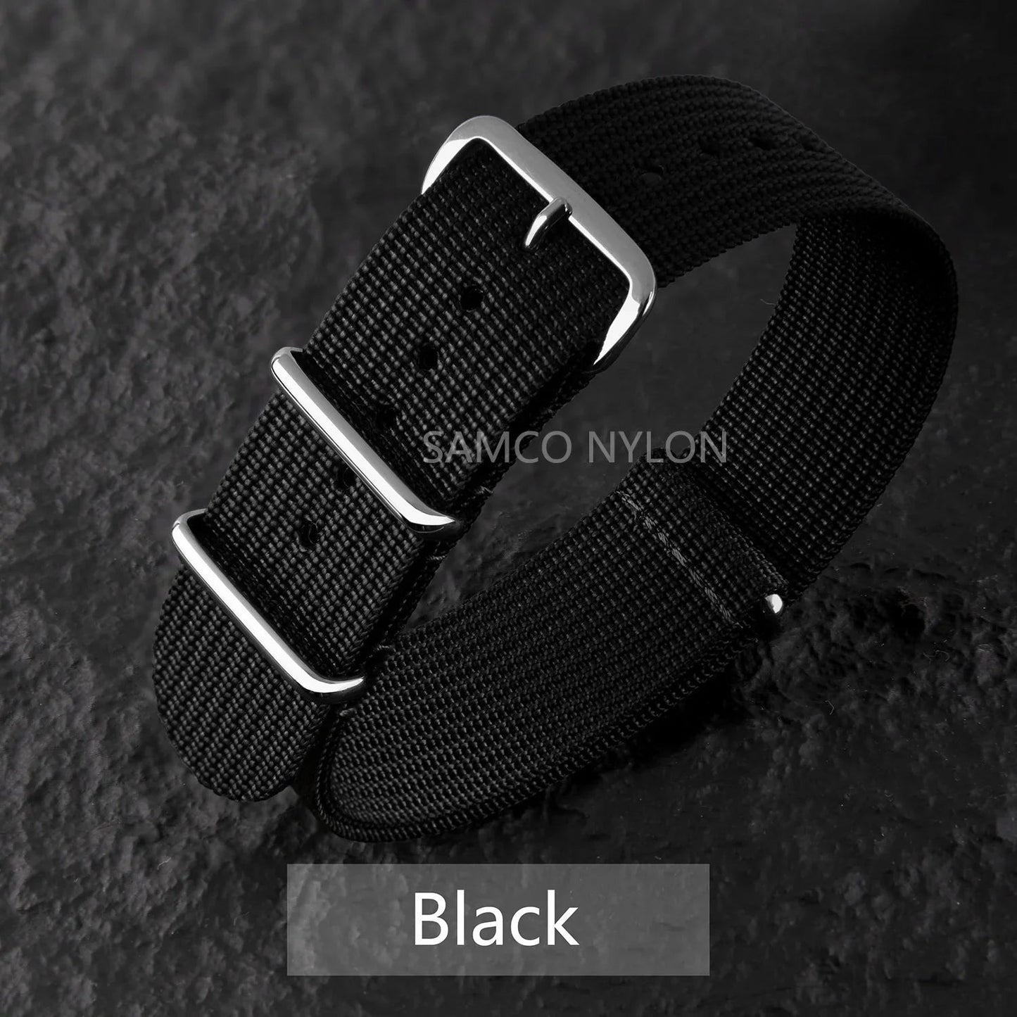 COROS Nylon Ribbed Watch Band For Smartwatch - Military Washable Strap BandsCo Straps