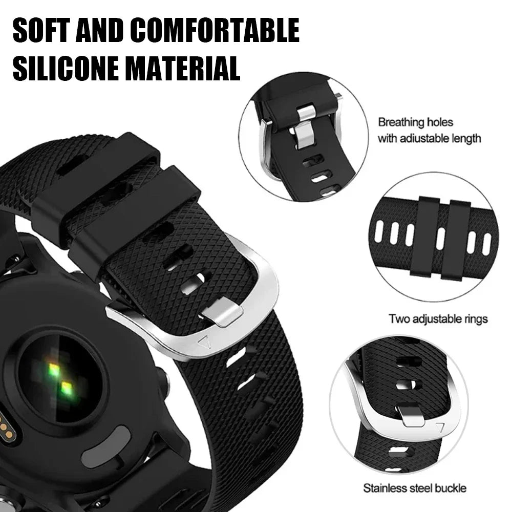 COROS Silicone Band for Pace Series and APEX Sport Watch Strap BandsCo Straps