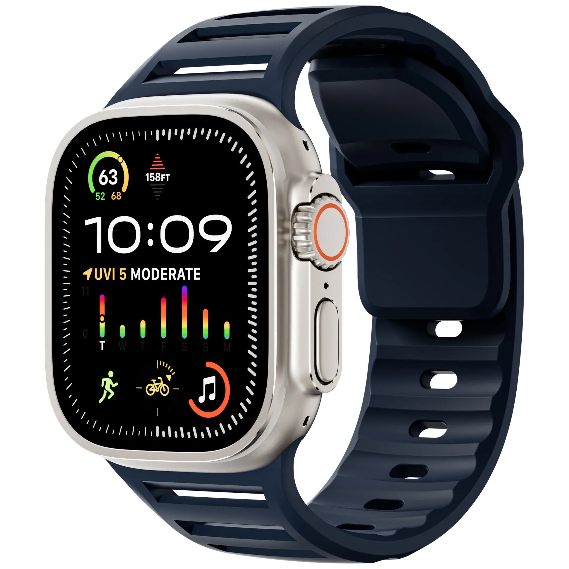 Apple Watch Sport Silicone Strap - Flexible, Waterproof Band BandsCo Straps