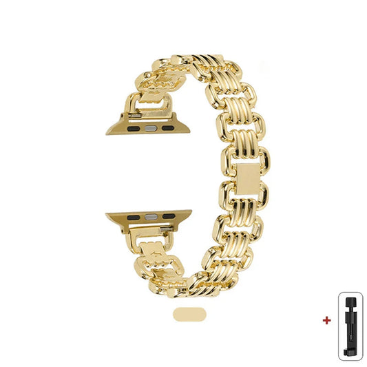Apple Watch Metal Band - Luxury Chain Strap - Sleek Design BandsCo Straps