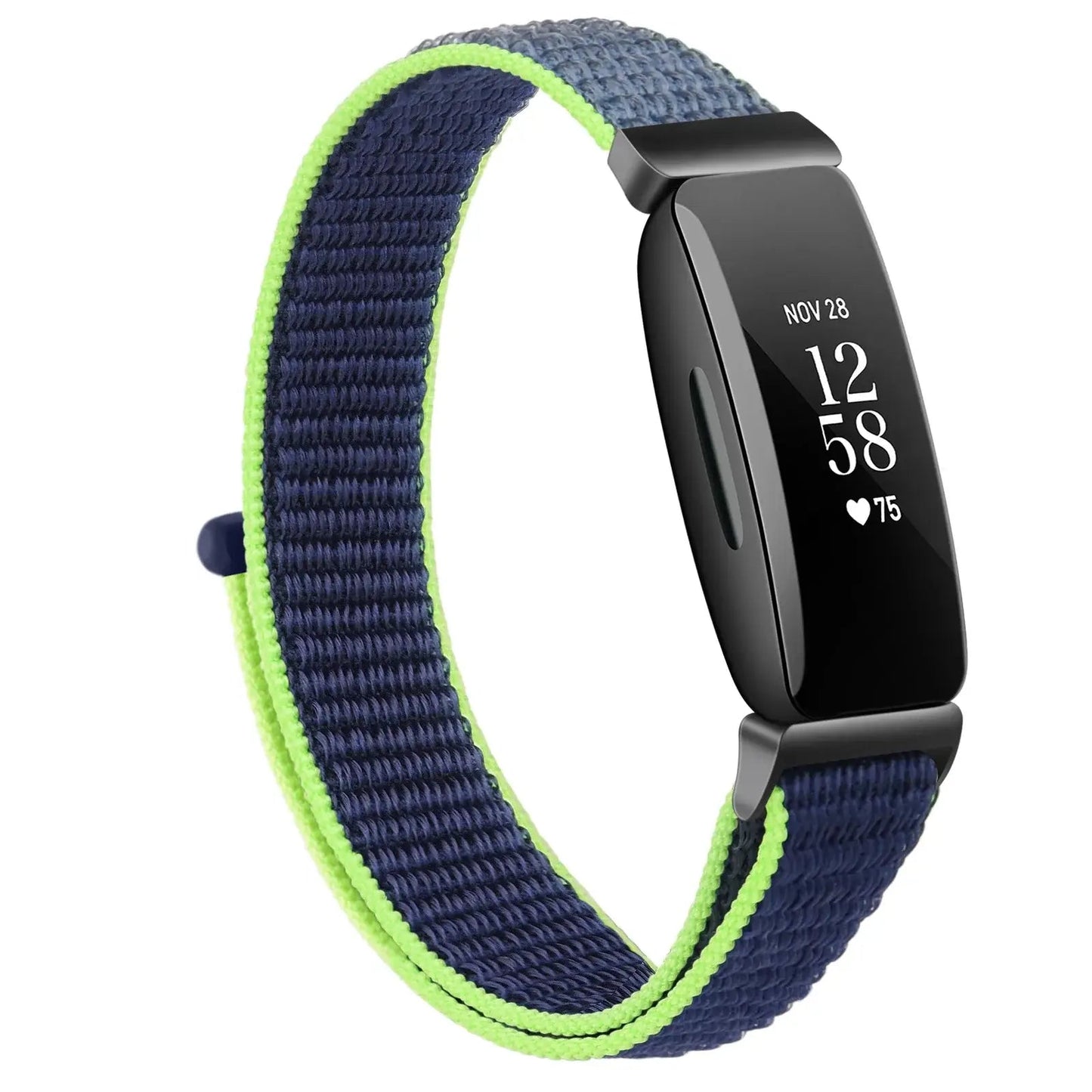 Fitbit Inspire 2, 1, HR Nylon Velcro Band - Versatile Strap BandsCo Straps