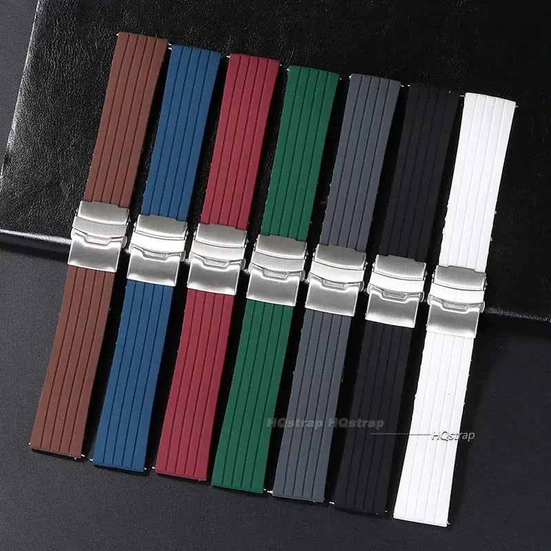 Amazfit Silicone Watch Strap with Deployment Buckle - Replacement Band BandsCo Straps