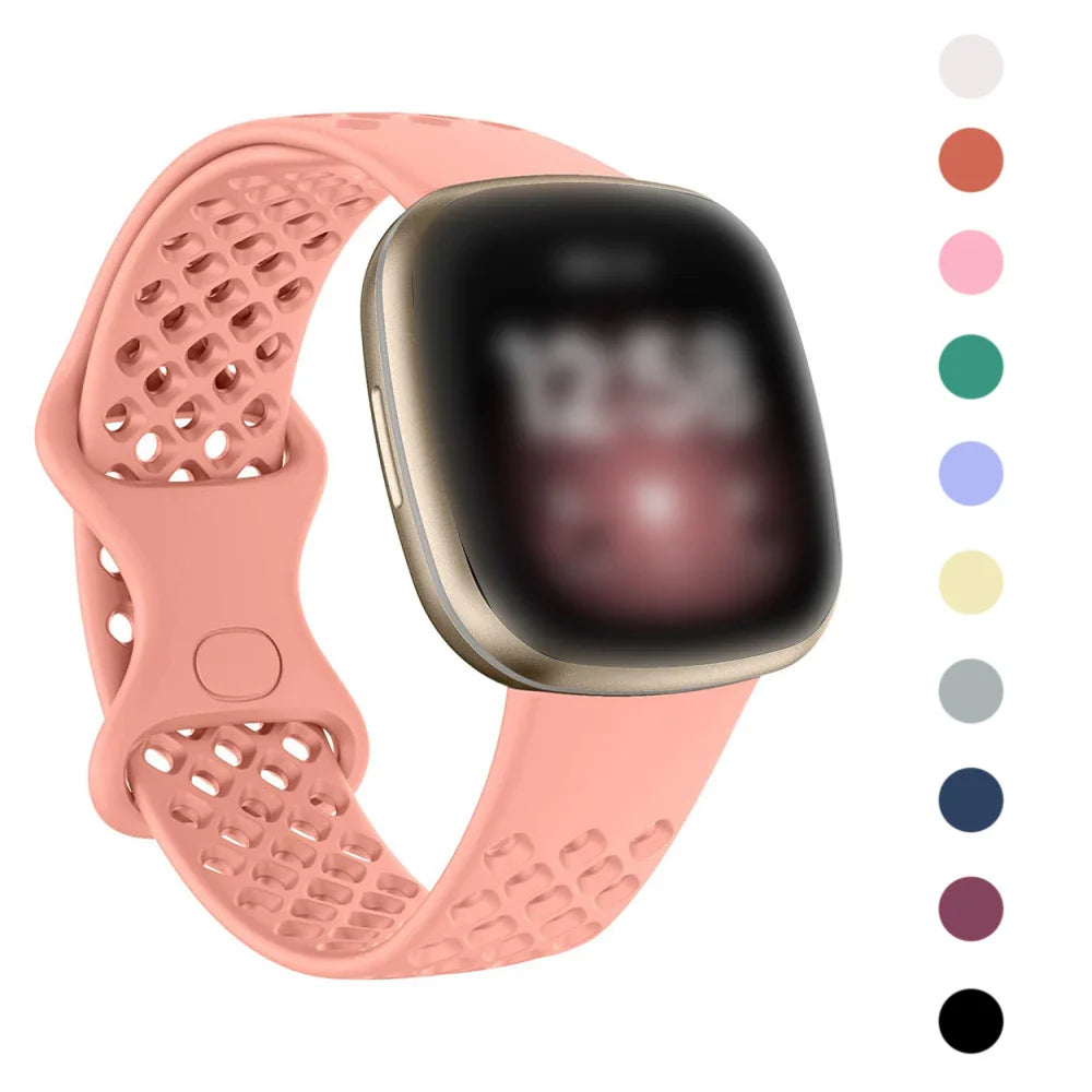 Breathable Sport Fitbit Versa & Sense Bands BandsCo Straps
