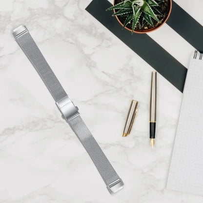 Fitbit Inspire 3 Thin Stainless Steel Band – Sleek Minimalist Metal Strap BandsCo Straps