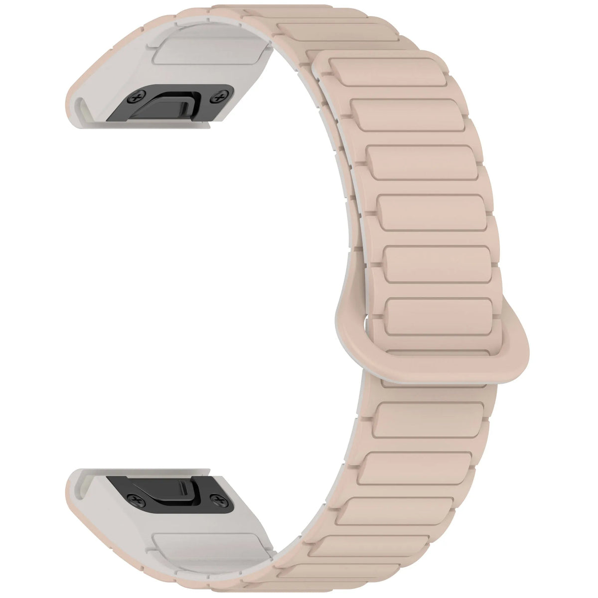Garmin QuickFit Ribbed Magnetic Silicone Band BandsCo Straps