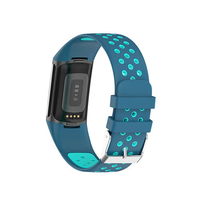 Fitbit Charge 5 6 Silicone Strap - Breathable Sport Band BandsCo Straps