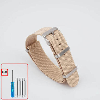 Polar Elastic Nylon Watch Band, NATO Strap for Polar Smartwatch, Waterproof BandsCo Straps