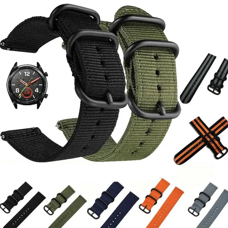 Polar Nylon Fabric Sport Bands for Polar Smartwatch - Durable Nylon Strap BandsCo Straps