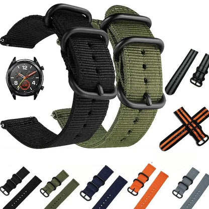 Amazfit Nylon Watch Bands - Sport Strap, Durable Fabric Band, Universal Fit BandsCo Straps