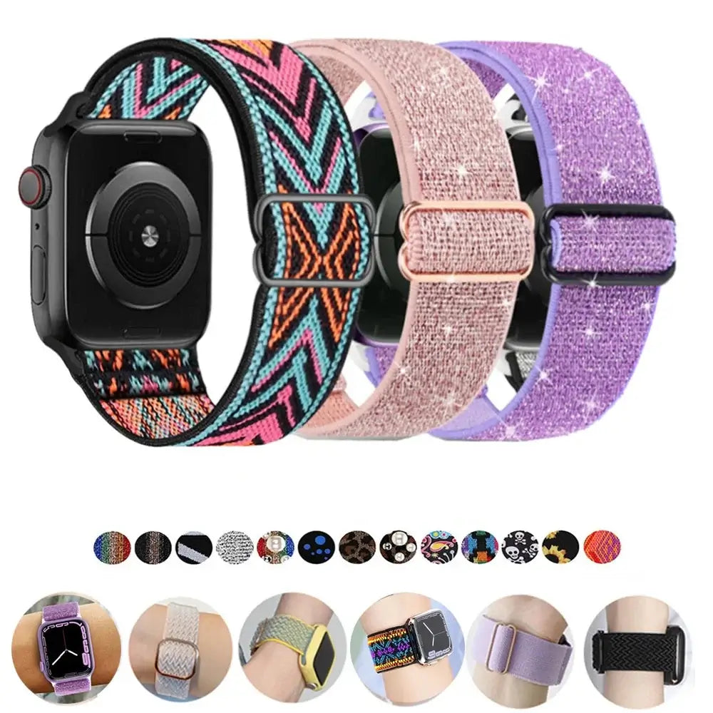 Apple Watch Nylon Band - Stylish, Durable, Elastic Design BandsCo Straps